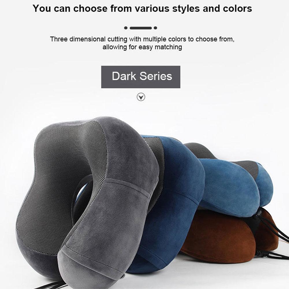 Travel Accessories Pillow - U Shaped Slow Rebound Neck Pillow