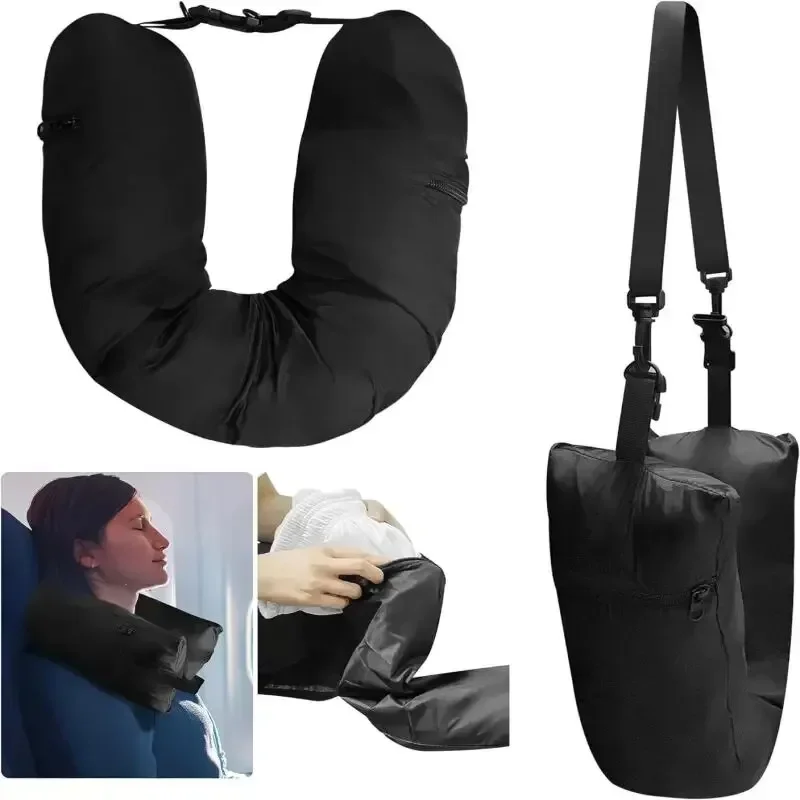Travel Accessories Pillow - Fillable Travel Pillowcase Organizer Bag Carryable