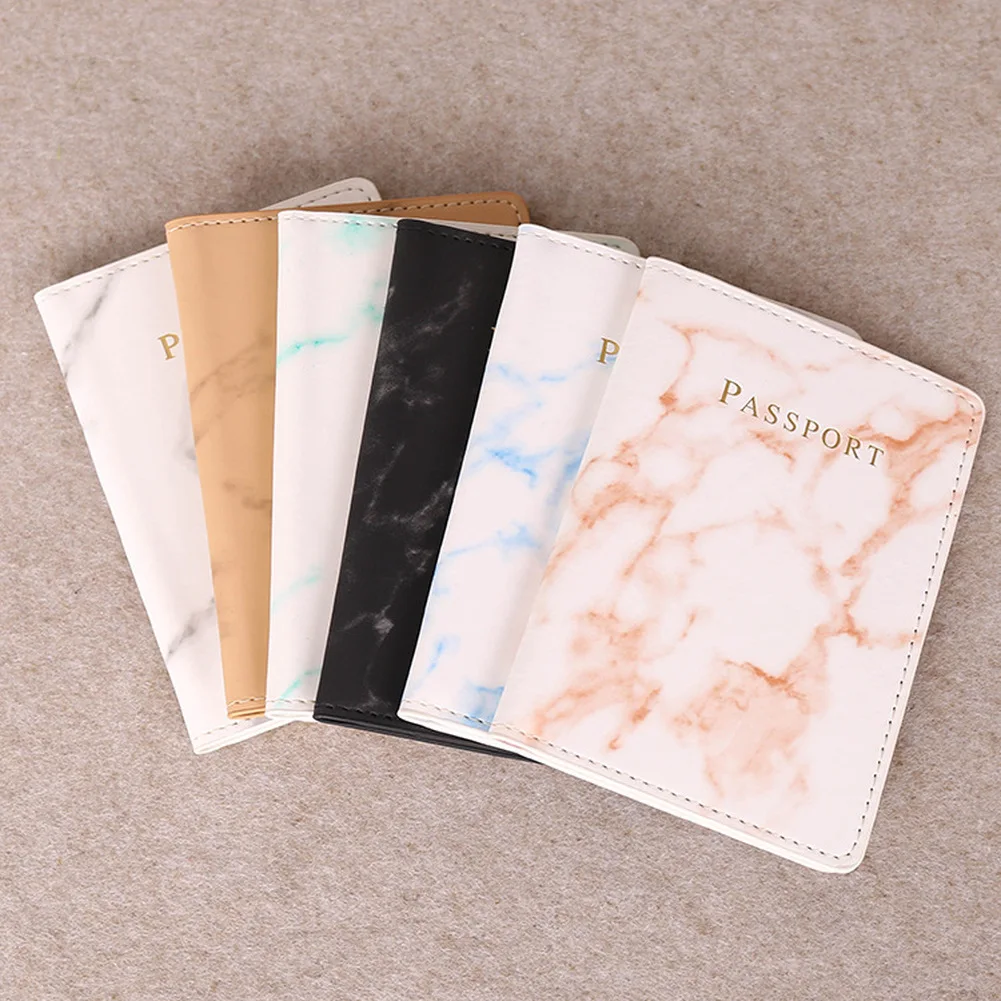 Travel Accessories Pouch For Women - Women Men Passport Cover Pu Leather