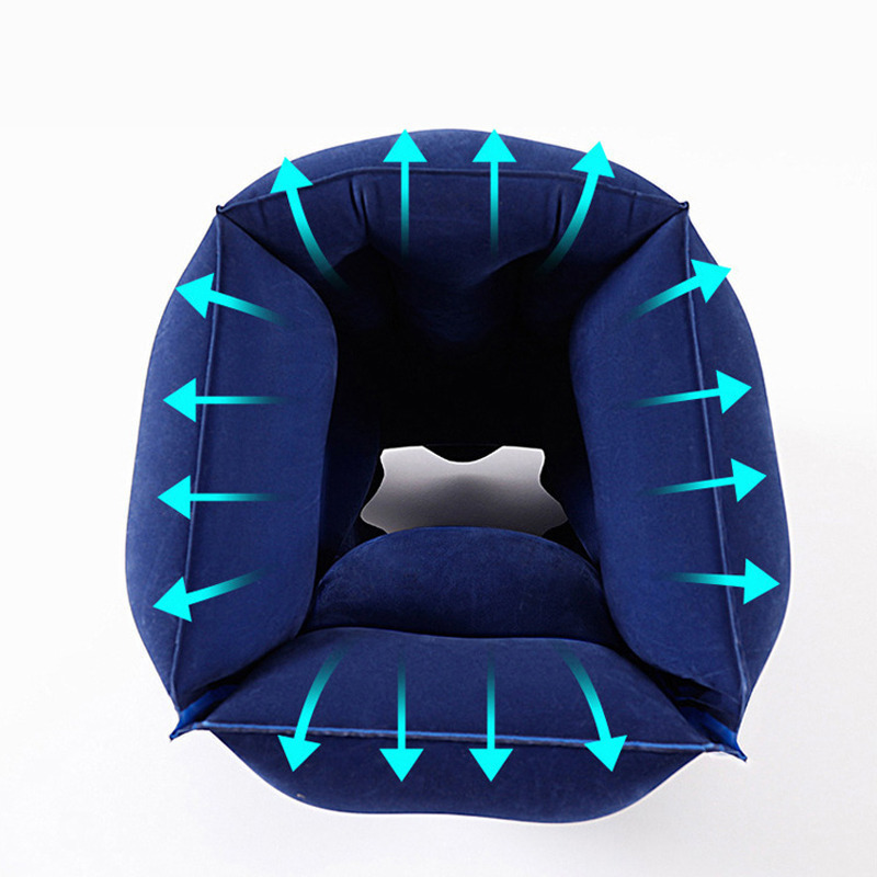 Inflatable Travel Pillow Trave - Travel Accessories For Long Haul Flights 评论和价格