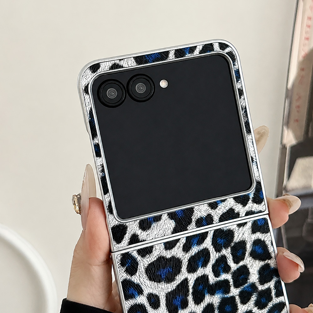 Leopard Print Folding Flip Pho - Travel Accessories Gadget 评论和价格