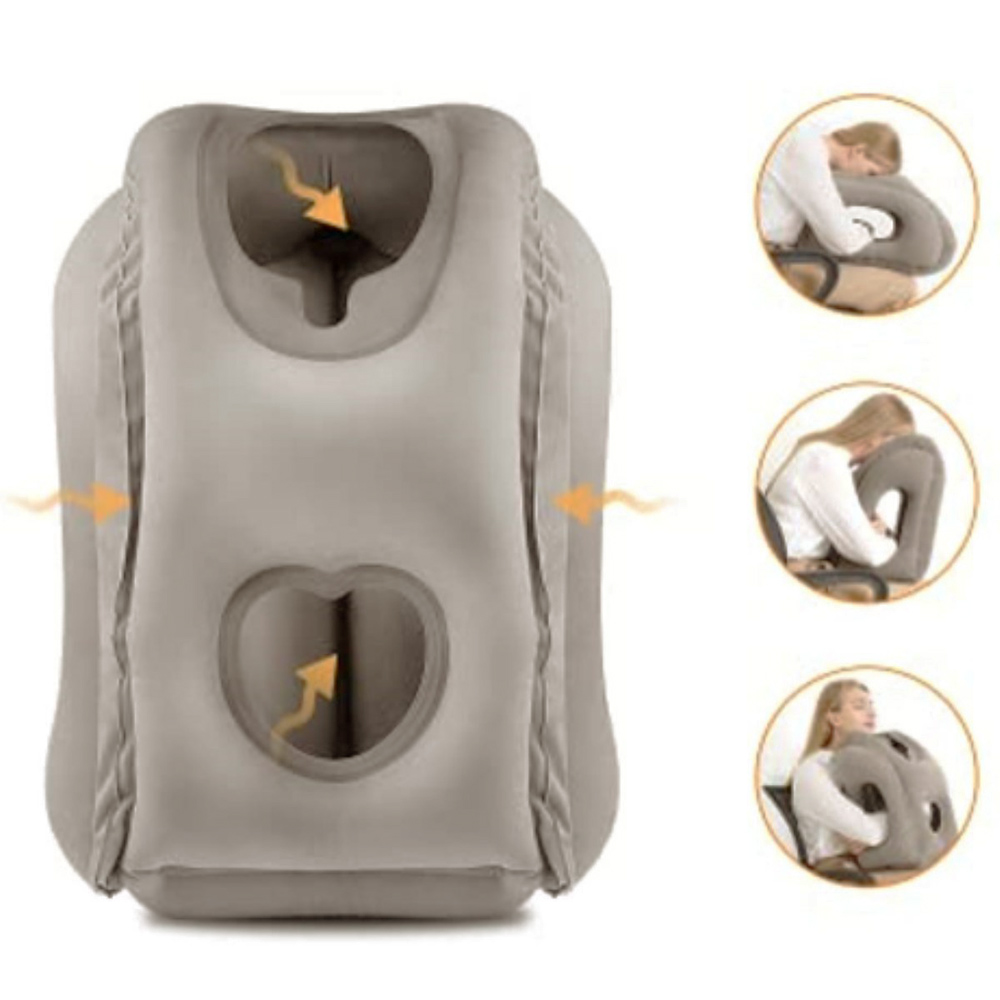 Inflatable Travel Pillow,Trave - Travel Accessories For Long Haul Flights 评论和价格