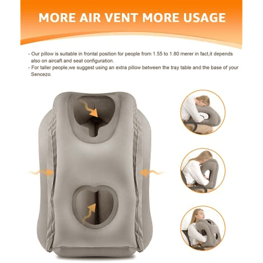 Inflatable Travel Pillow,Trave - Travel Accessories For Long Haul Flights 评论和价格