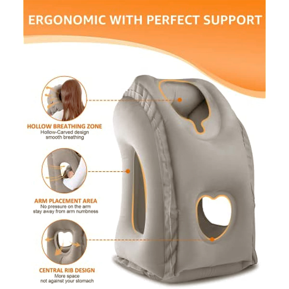 Inflatable Travel Pillow,Trave - Travel Accessories For Long Haul Flights 评论和价格