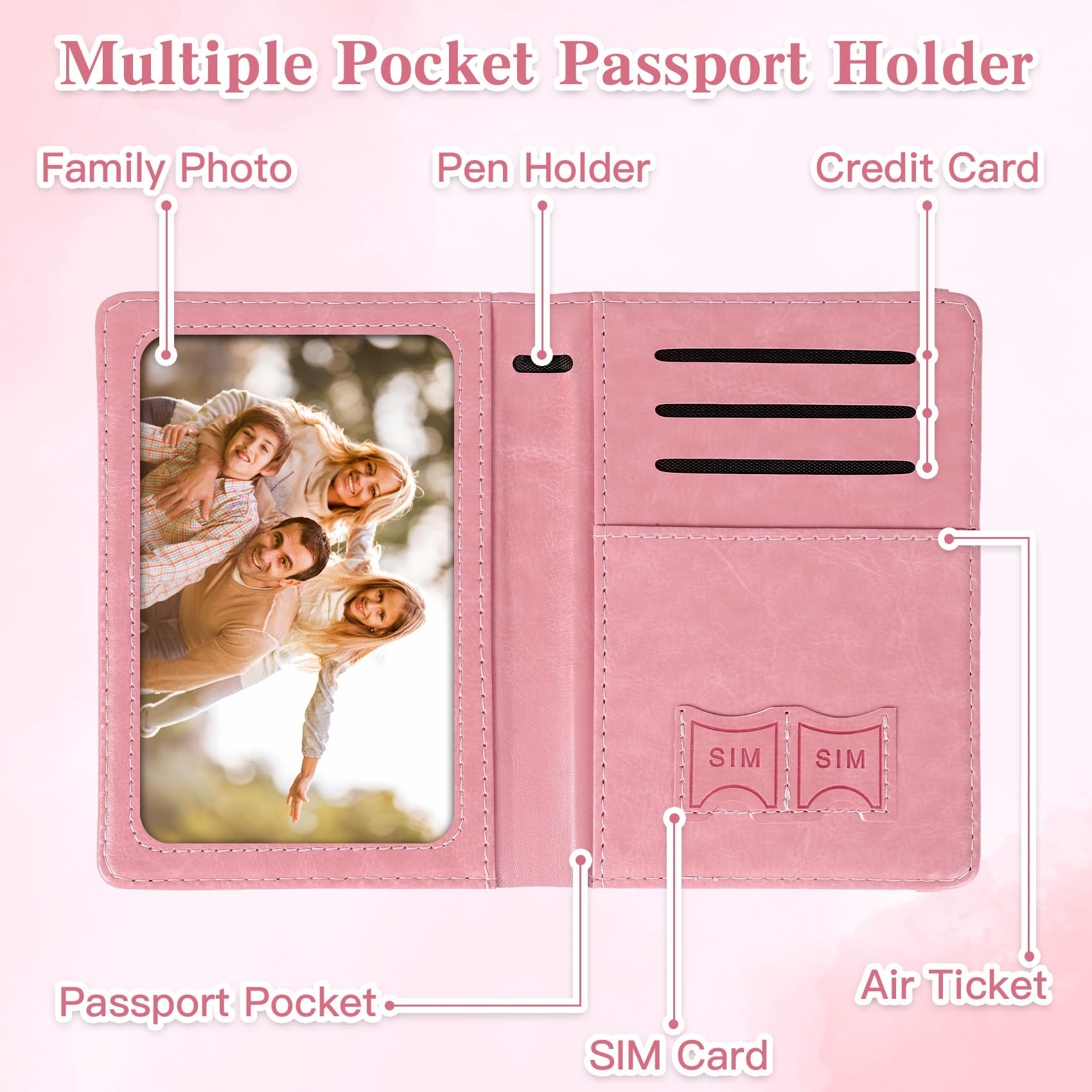 Passport Holder for Travel, Rf - Travel Accessories Rfid 评论和价格