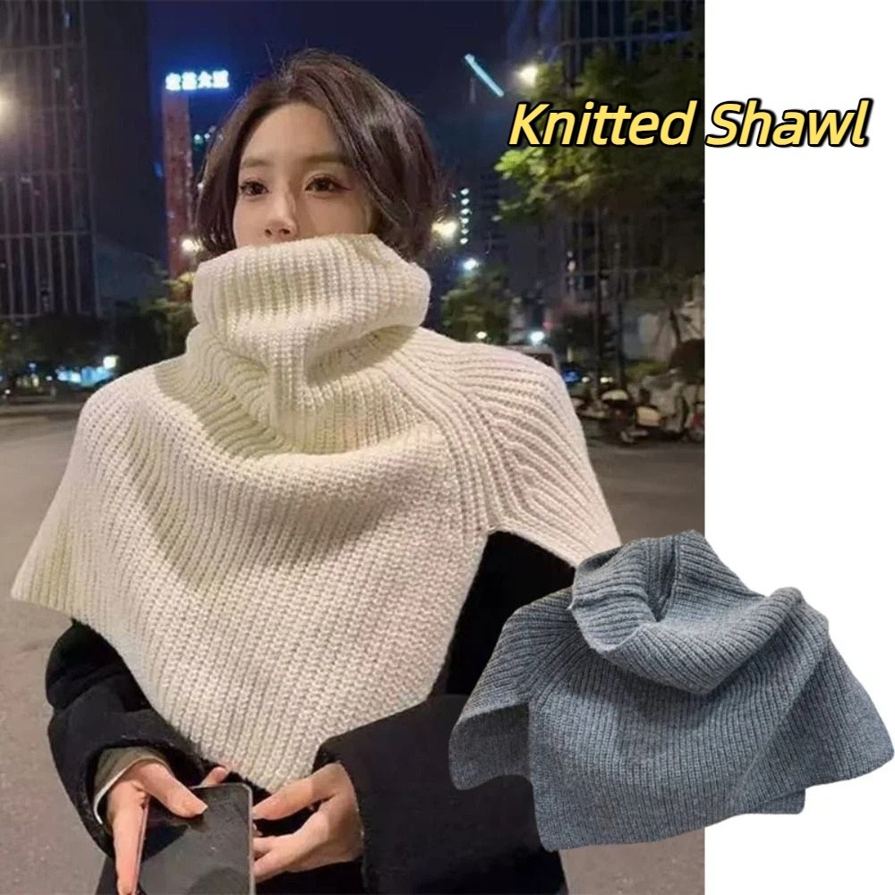 Retro Pullover Knitted Shawl W - Travel Accessories Neck 评论和价格
