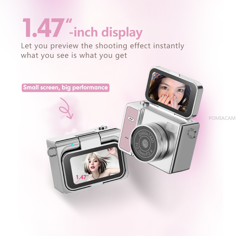 S162 Vlog MINI Camera 2K HD 18 - Travel Video Accessories 评论和价格