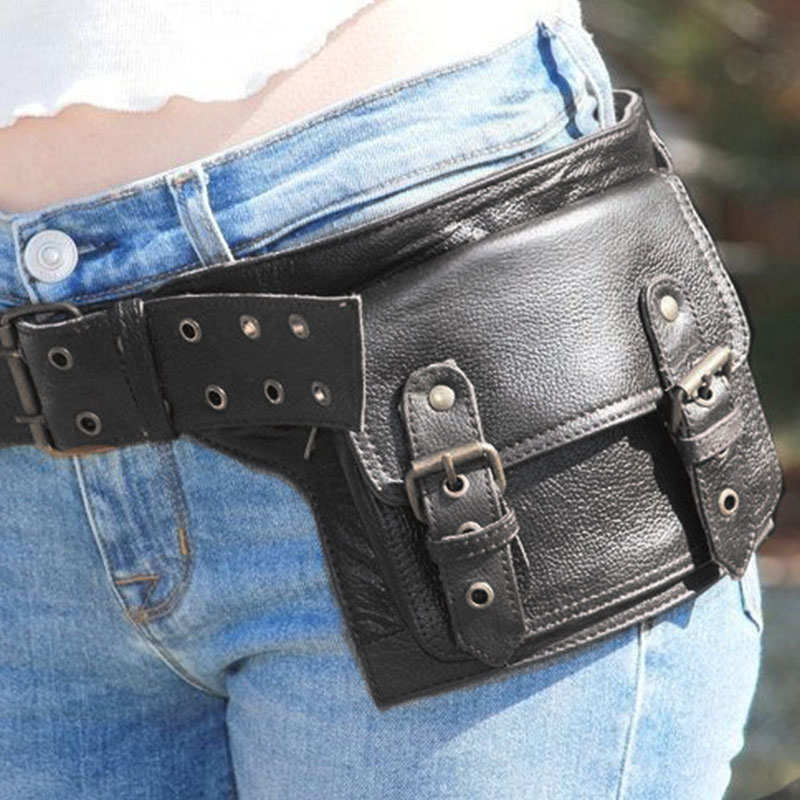 Medieval Steampunk PU Leather  - Travel Accessories For Europe 评论和价格