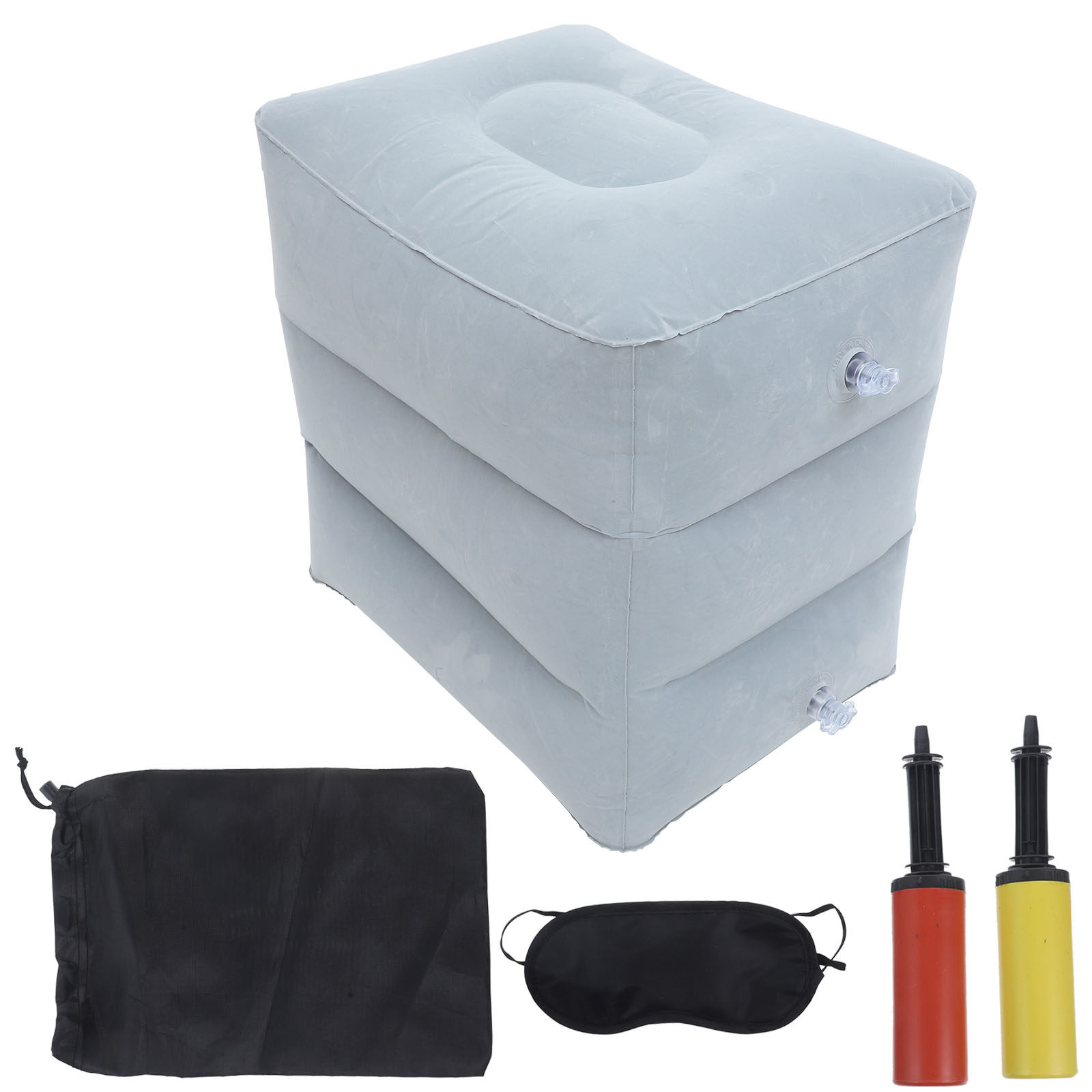 1Set Inflatable Foot Rest Pill - Travel Accessories Pillow 评论和价格
