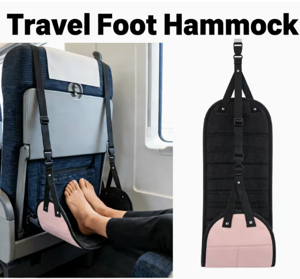 Adjustable footrest with N por - Travel Accessories For Long Haul Flights 评论和价格