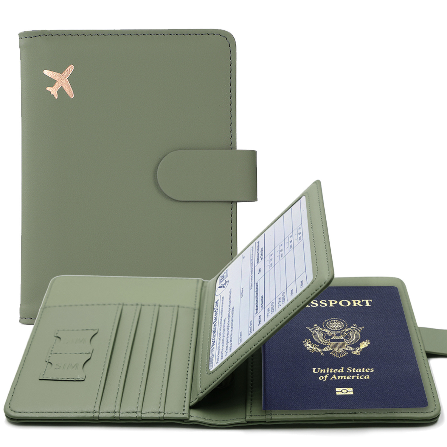 RFID Passport Cover Case Passp - Travel Accessories Rfid 评论和价格
