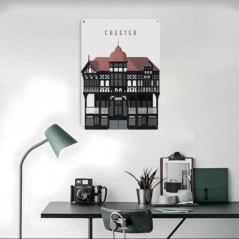Chester Travel Printing Poster - Travel Accessories For Europe 评论和价格