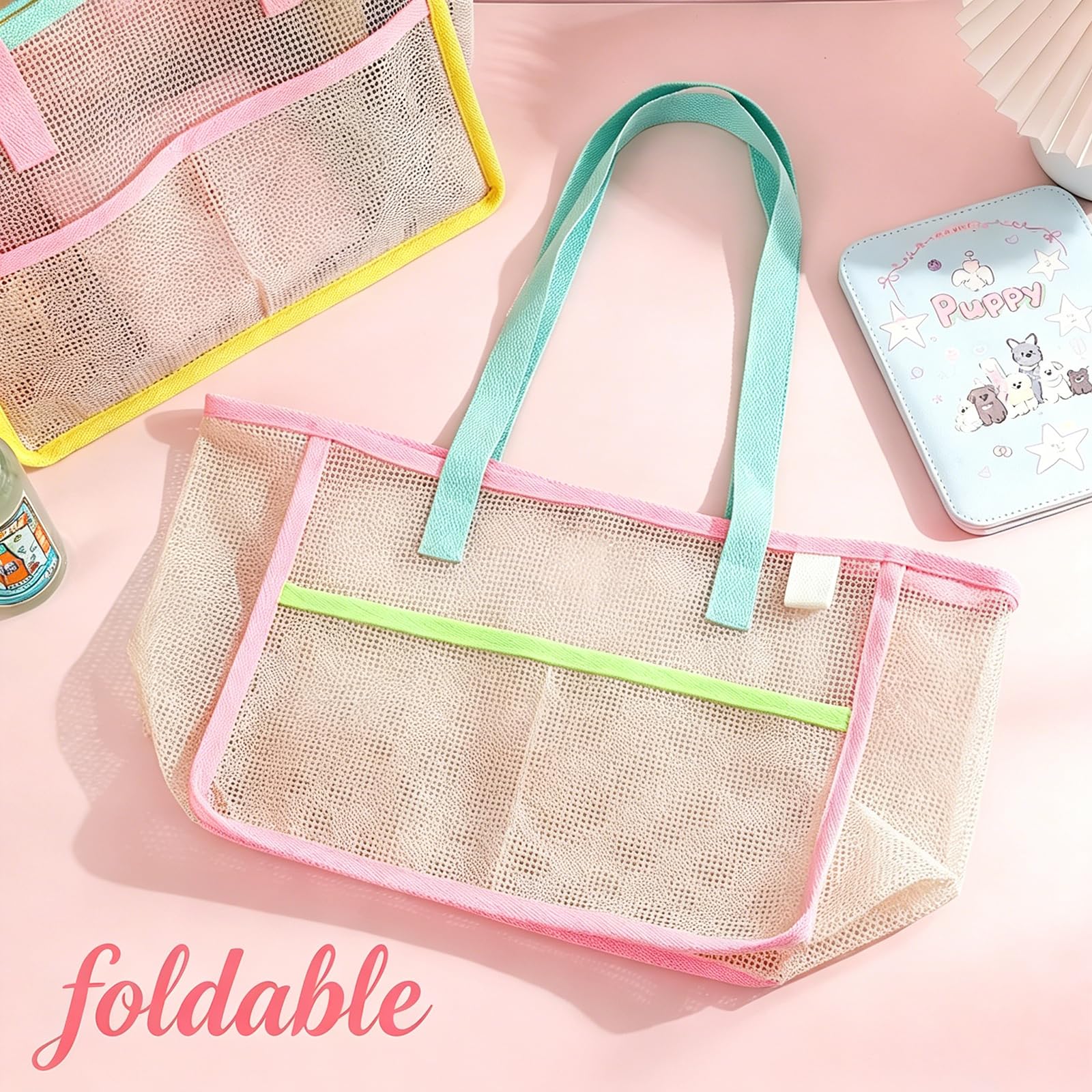 Beach Bags for Women Colorful  - Travel Accessories Us 评论和价格