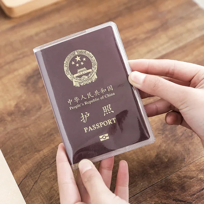 Transparent Passport Cover PVC - Travel Accessories Pouch For Women 评论和价格