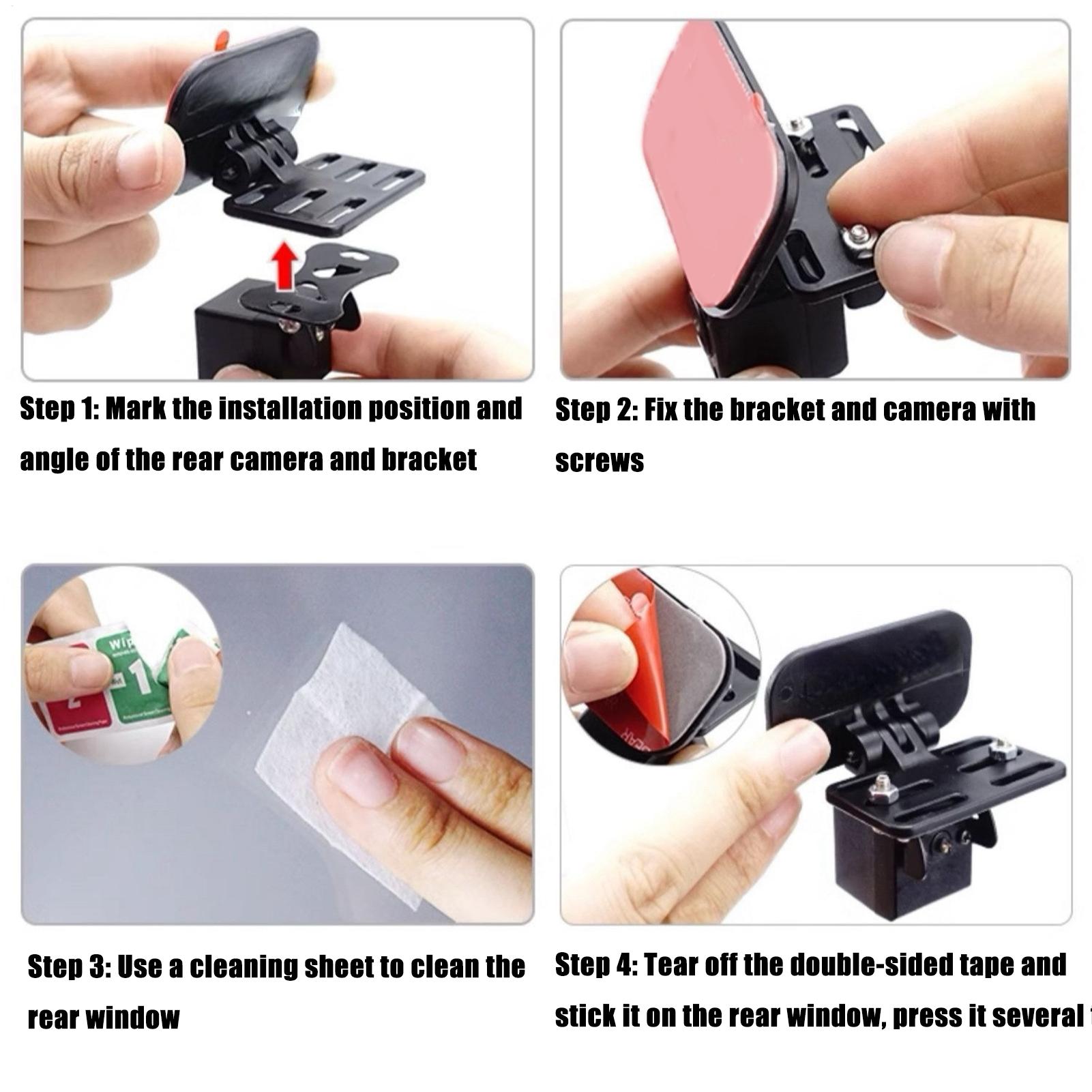 Rear Dash Cam Window Mount Sta - Travel Accessories For Car 评论和价格