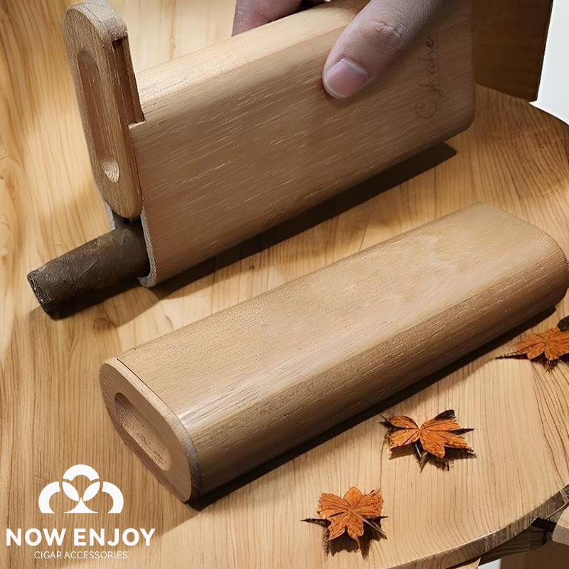 Portable Cigar Case Natural Ce - Travel Accessories Us 评论和价格