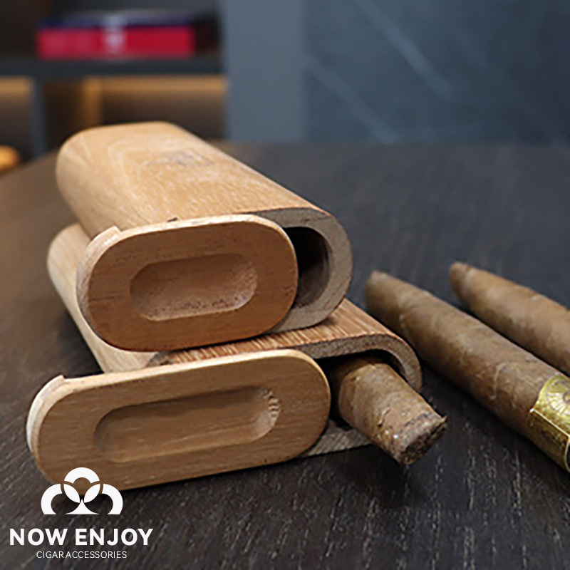 Portable Cigar Case Natural Ce - Travel Accessories Us 评论和价格