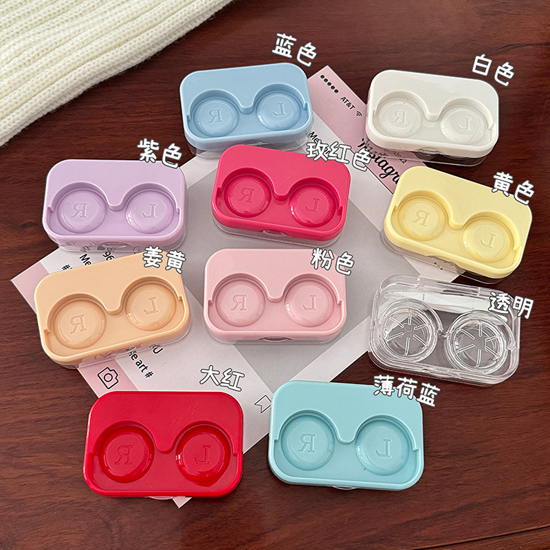 Portable Mini Contact Lens Cas - Travel Video Accessories 评论和价格