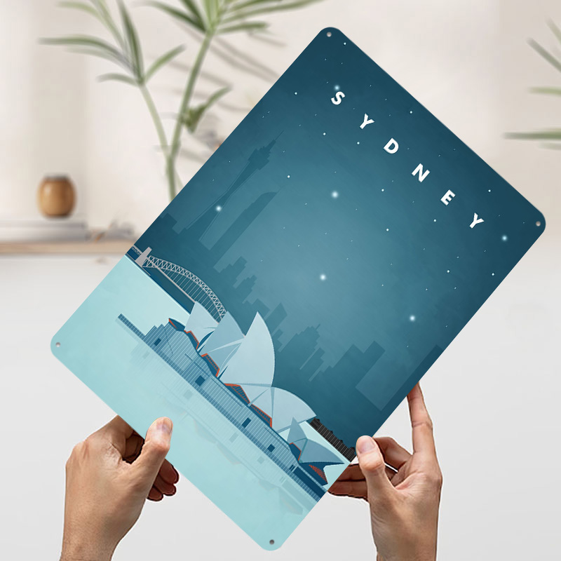 Sydney Travel Poster Customize - Travel Accessories For Europe 评论和价格