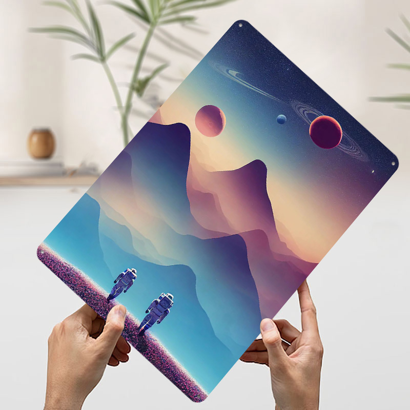 Astronaut Traveling Poster Cus - Travel Accessories For Europe 评论和价格