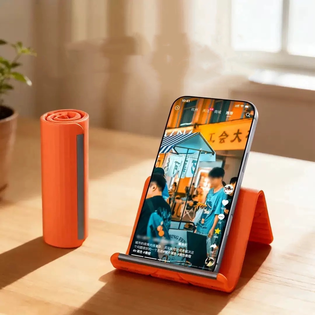 Lazy Portable Phone Stand Sili - Travel Accessories Gadget 评论和价格