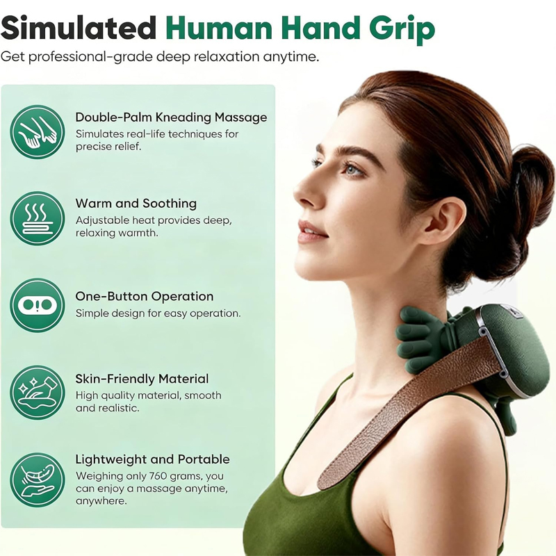 Neck Shoulder Massager, Shiats - Travel Accessories Pillow 评论和价格
